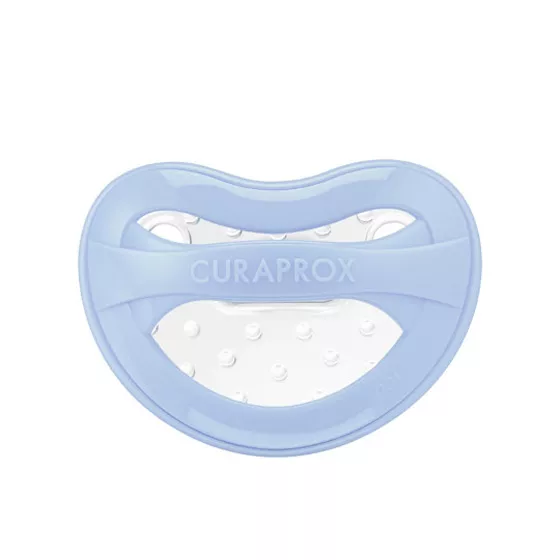 Chupete Curaprox Baby Breathe Easy 18-36M 10-14KG Rosa Silicona +