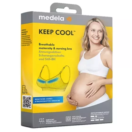 Sujetador de maternidad y de lactancia transpirable Keep Cool™